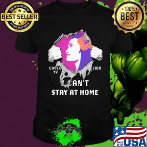 Blood insides hawaiian airlines covid-19 2020 i can't stay at home shirt