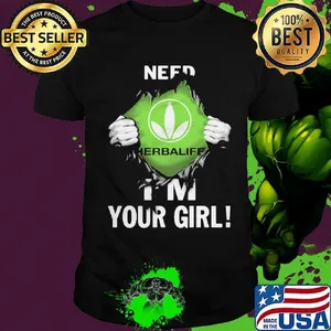 Blood insides herbalife logo need i'm your girl shirt