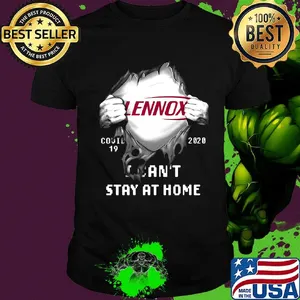 Blood insides lennox covid-19 2020 i can't stay at home shirt