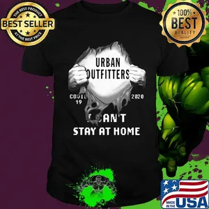 Blood insides urban outfitters covid-19 2020 i can't stay at home shirt