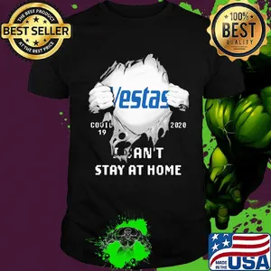 Blood insides vestas covid-19 2020 i can't stay at home shirt