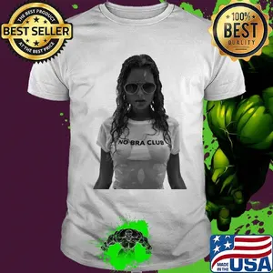 Box girl no bra club shirt