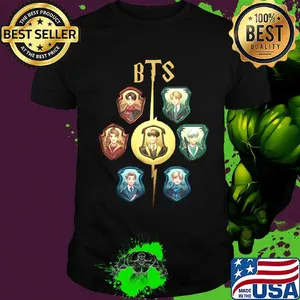 Bts band members chibi shirt