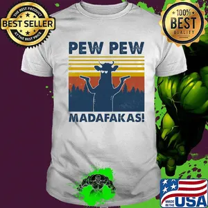 Buffalo pew pew madafakas vintage retro shirt