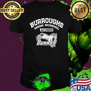 Burroughs high school alumni burros shirt