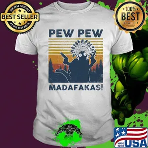 Cat native pew pew madafakas vintage retro shirt
