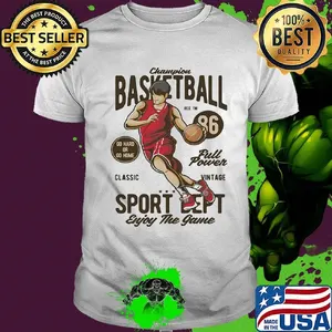 Champion basketball 86 full powersport dept enjoy the game shirt,