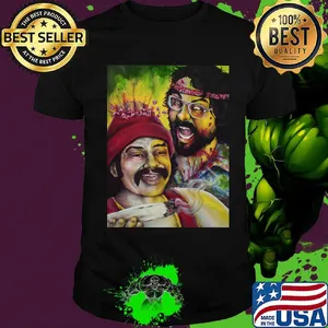 Cheech and chong poster art shirt
