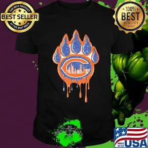 Chicago bears paw city diamond shirt