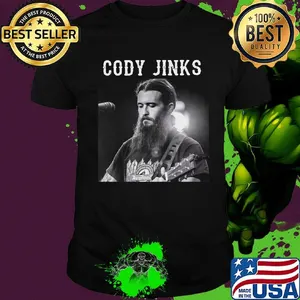 Cody jinks playing guitar picture shirt