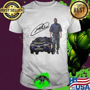 Colin mcrae subaru signature shirt