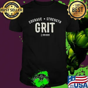 Courage strength grit john wayne stars shirt
