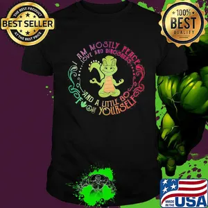 Crocodile I am mostly peace love and guinea pigs and a little go fuck yourself shirt