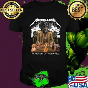 Dachshund metallica master of puppies shirt