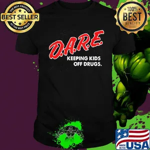 DARE keeping kids off drugs shirt