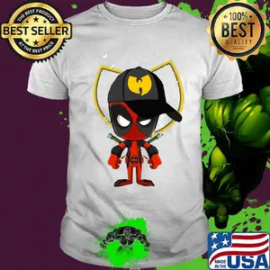 Deadpool wu-tang logo shirt