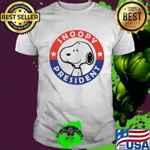 Disney snoopy president stars shirt