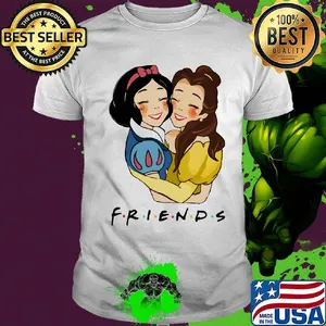 Disney snow white and belle friends shirt
