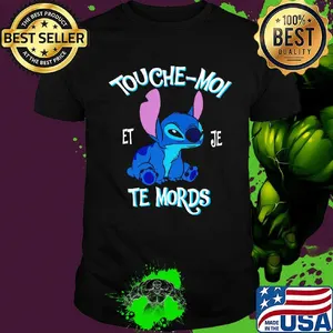 Disney stitch touche moi et je te mords shirt