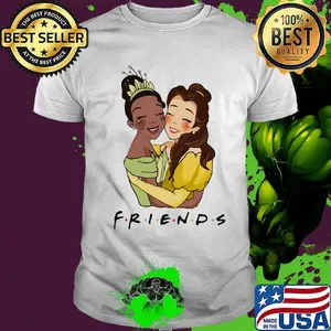 Disney tiana and belle friends shirt