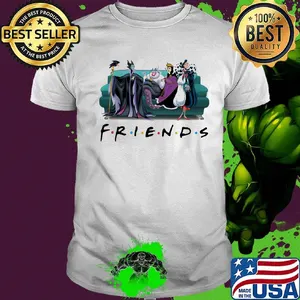 Disney villain characters friends shirt