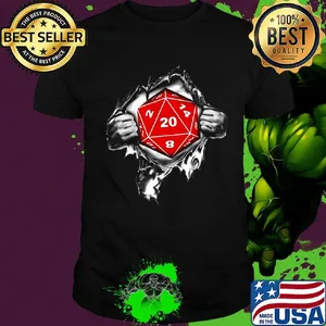Dungeons & Dragons superman shirt