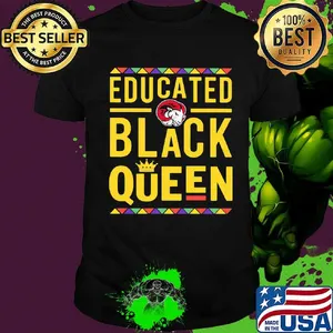 Educated black queen ram ready - winston-salem state university shirt