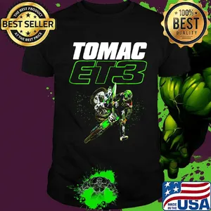 Eli tomac et3 motocross supercross shirt
