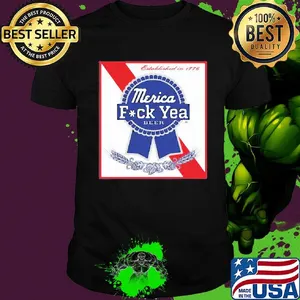 Established in 1776 merica fuck yea beer shirt