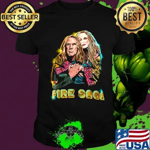 Eurovision iceland fire saga lars and sigrit ferrell shirt