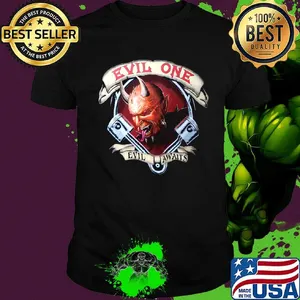 Evil Awaits Demon Men’s Biker shirt