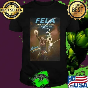 Fela anikulapo kuti and egypt 80 live in amsterdam shirt