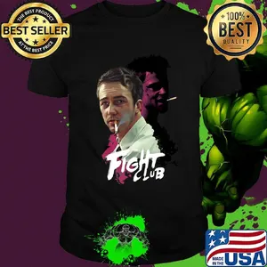 Fight club the narrator tyler durden art shirt