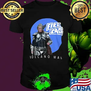 Fire saga volcano man ferrell and mcadams shirt