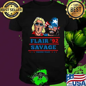 Flair 92 savage woo yeah america 4th of july independence day shirt