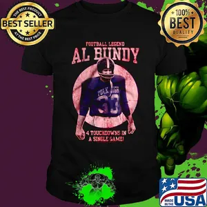 Four touchdowns in a single game Ai Bundy Married with children vintage shirt
