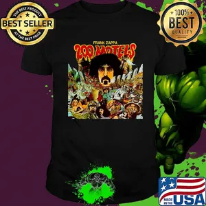 Frank zappa 200 motels movie shirt