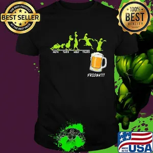 Grinch mon tues wed thurs friday beer shirt