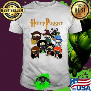 Hairy pugger harry potter shirt