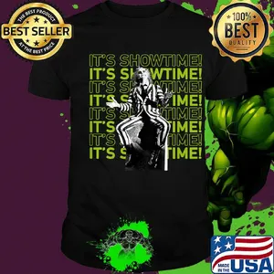 Halloween beetlejuice michael keaton its showtime shirt