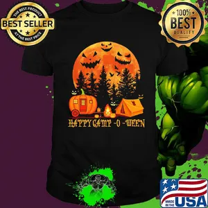 Halloween happy camp-o-ween pumpkin shirt