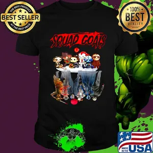 Halloween horror characters squad goals shirt