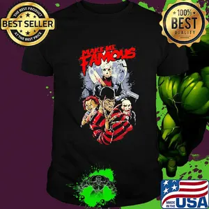 Halloween michael myers make me famous moon shirt