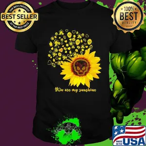 Halloween michael myers sunflower skull you are my sunshine shirt