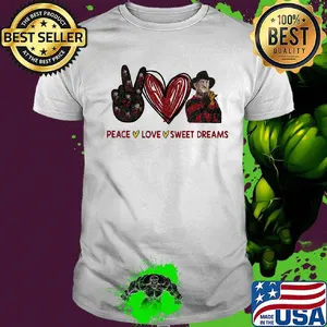 Halloween peace love sweet dreams diamond shirt