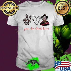 Halloween peace love sweet dreams shirt