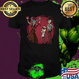 Halloween rick morty and witch shirt