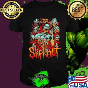 Halloween slipknot band horror prepare for hell tour shirt