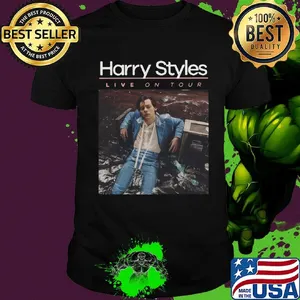Harry styles live on tour poster shirt