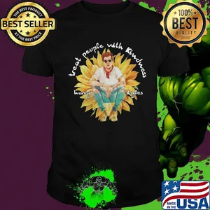 Harry styles treat people with kindness sunflowers shirt
